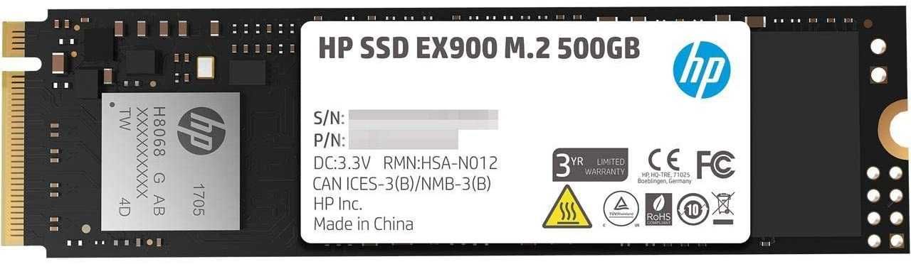SSD M2 500 GB  EX 900  HP  NVME          (NT5689)
