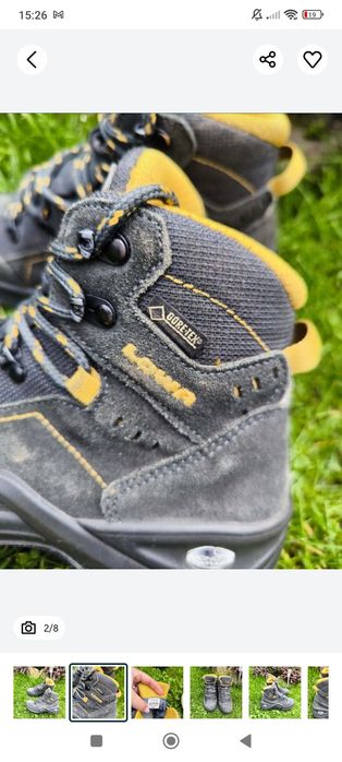 Ghete trekking Lowa Kody 3 gtx mid jr 34