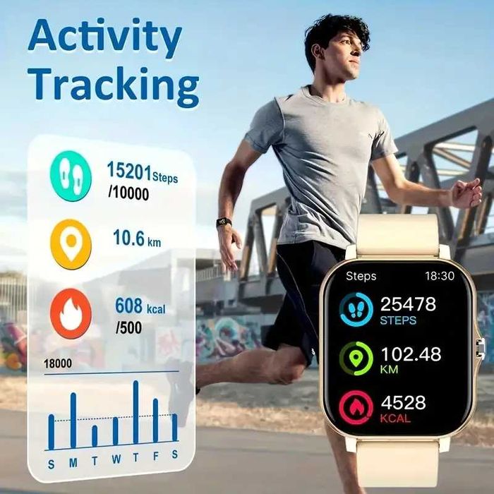 Смарт часовник унисекс- нов