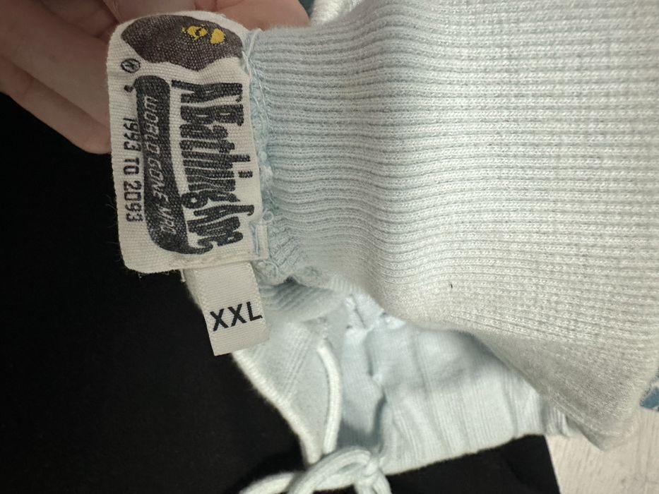 Pantaloni bape albastri