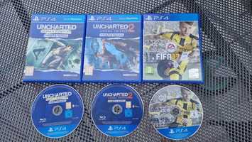 PS4 дискове.Uncharted UNCHARTED2 FIFA17