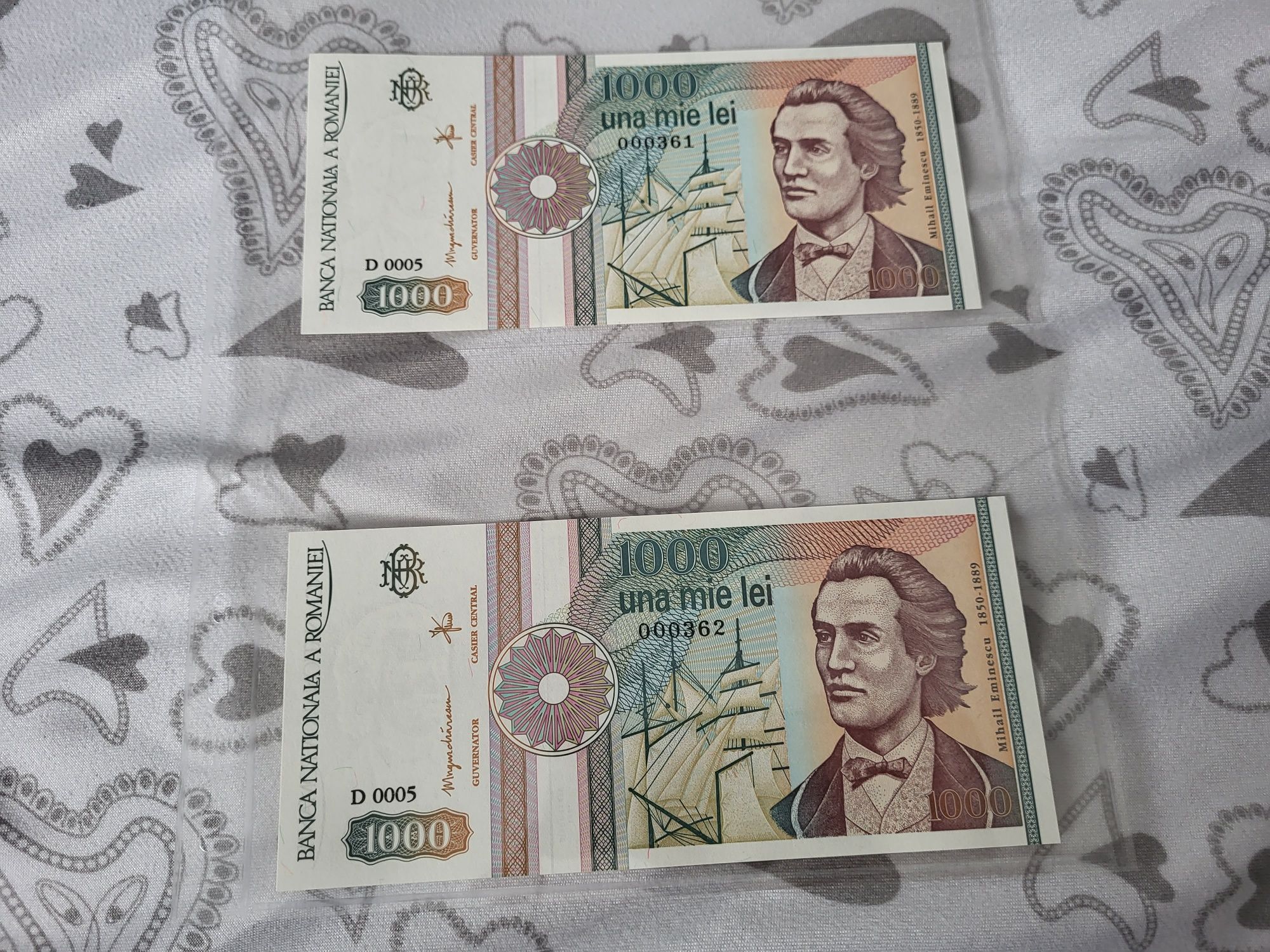 Bancnote românești de vânzare