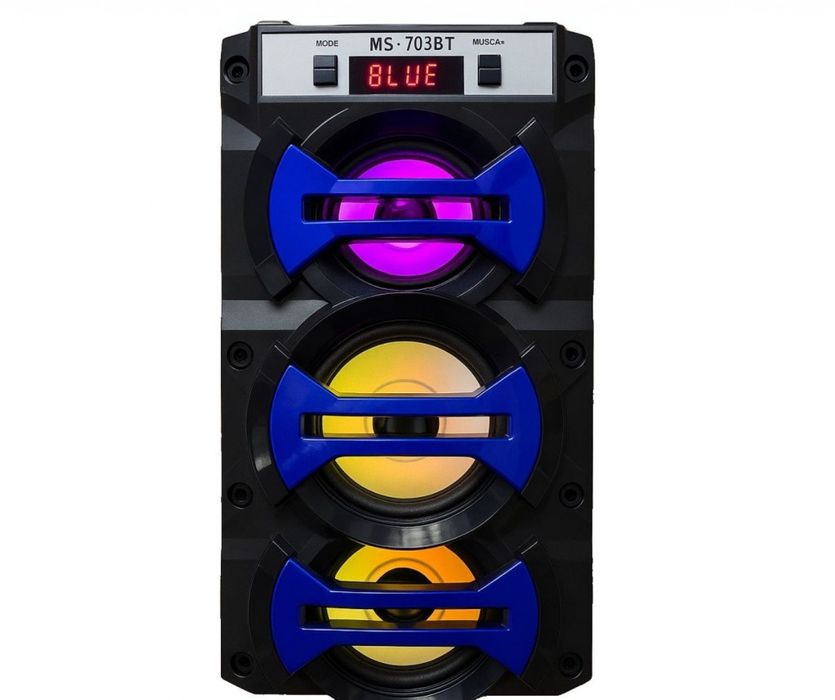Колона MS-703BT - навсякъде с вас! Свързва се чрез Bluetooth. Говорите