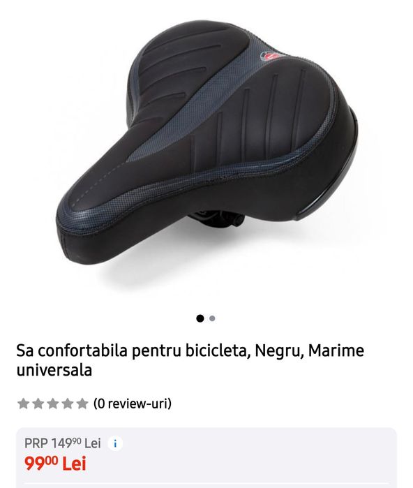 Sa bicicleta cu arcuri confortabila, noua