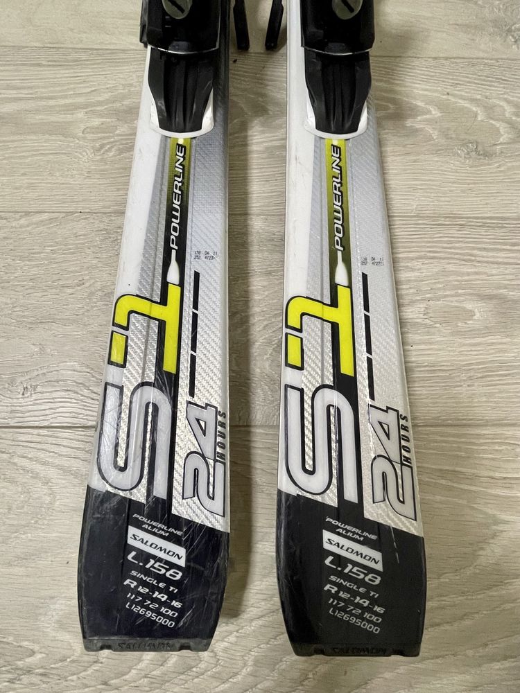 Продавам ски Salomon 24hours powerline 158см.