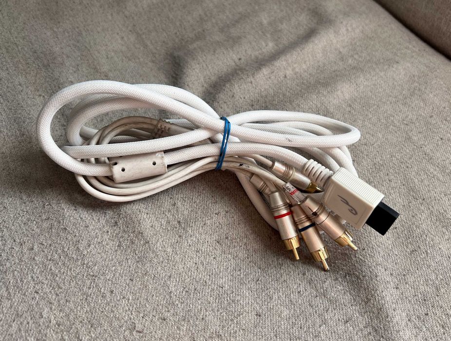 Cablu component premium Nintendo Wii  – conector RCA de calitate