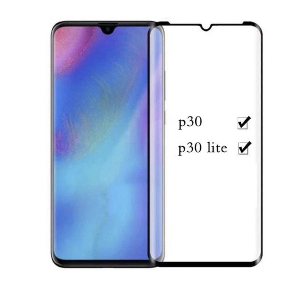 Huawei P40 P30 Lite Folie Sticla Cristal Glass Curbata 6D/11D