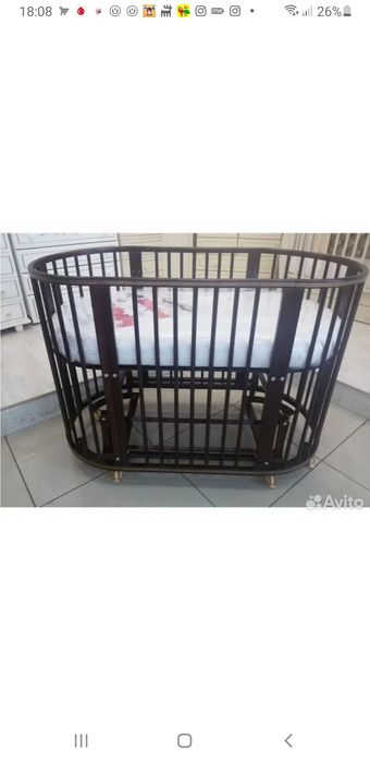 Детская кроватка-трансформкр "Бетти" 12 в 1