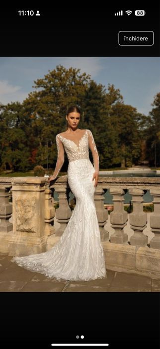 Rochie mireasa alba