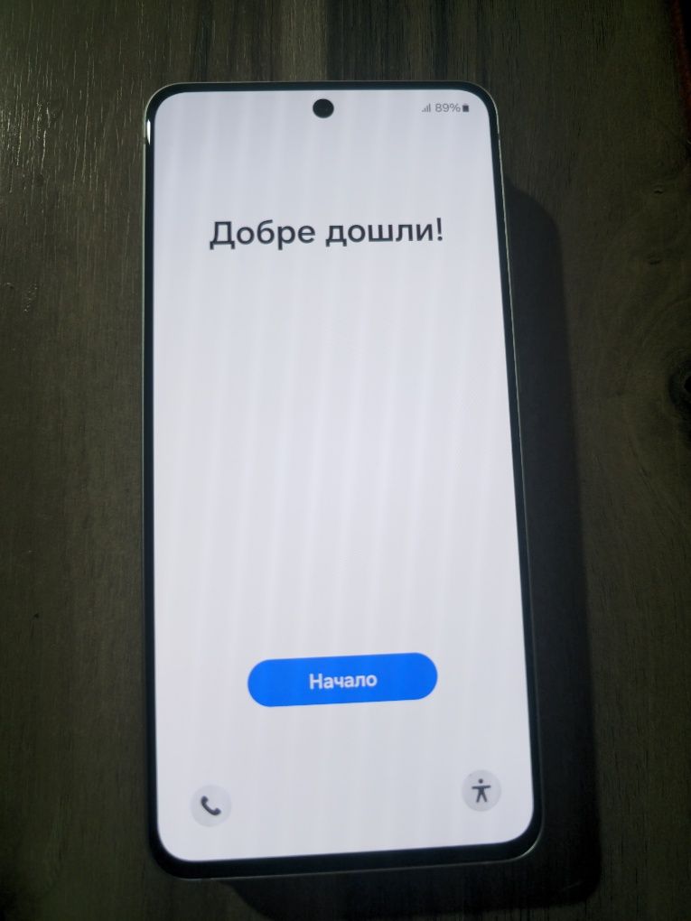 Телефон Самсунг/Samsung Galaxy S21 FE 5G бял в отлично състояние
