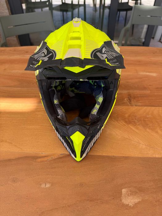 Casca Aviator 3 Fluo Yellow Matt