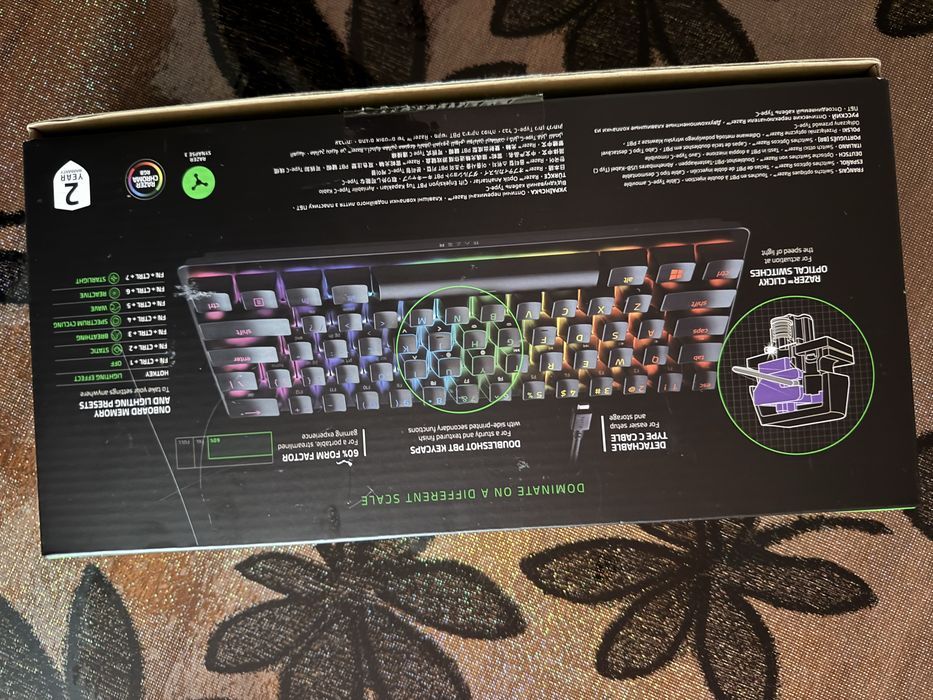 Razer Huntsman Mini – 60% Optical Gaming Keyboard