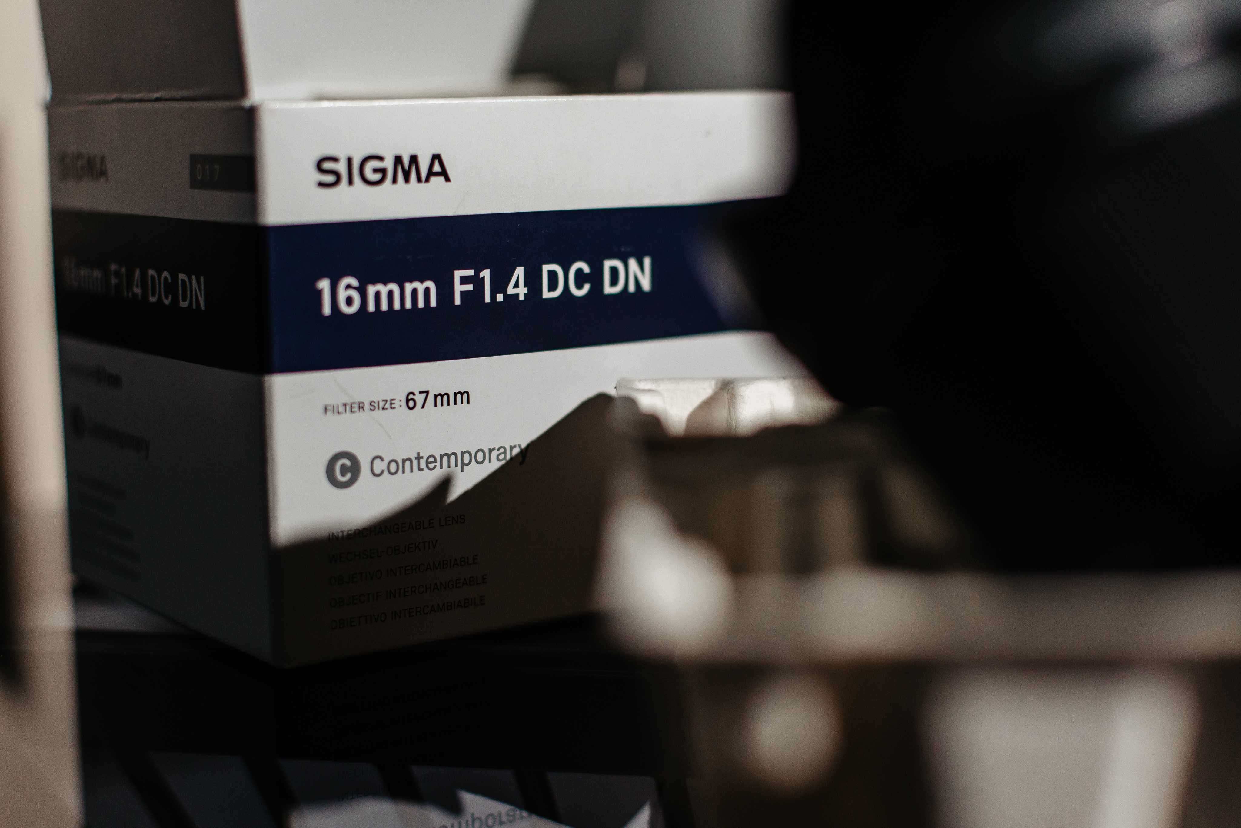 Obiectiv Sigma 16mm Mirrorless F1.4 pentru Canon EF-M