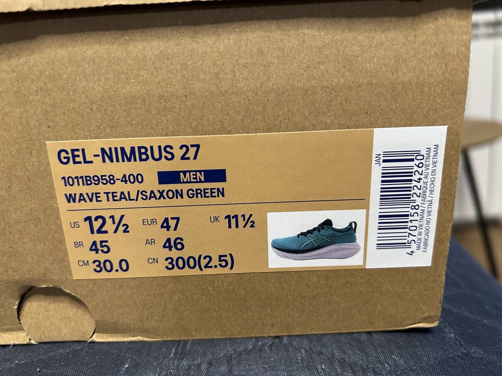 Маратонки Asics Nimbus 27