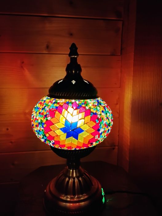 Lampa orientală mozaic