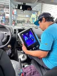 Navigatie Android Tesla Nissan Xtrail Waze YouTube GPS BT USB
