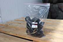 Set Izolatori 25 BUC negru fi 5.6mm 87x37mm Gard Electric