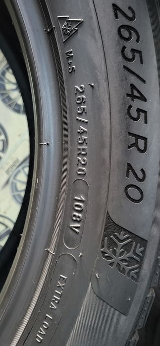 2 anvelope 265 45 20 michelin pilot alpin 5 suv mo 2022 6mm