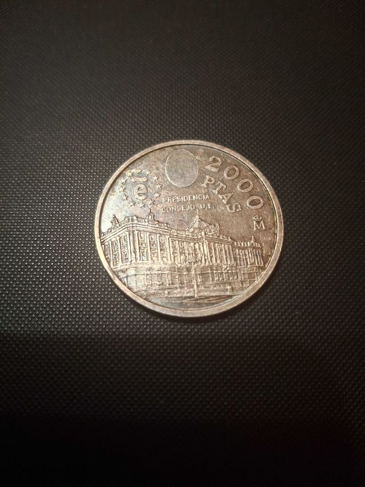 Moneda argint 2000 pesetas 1995