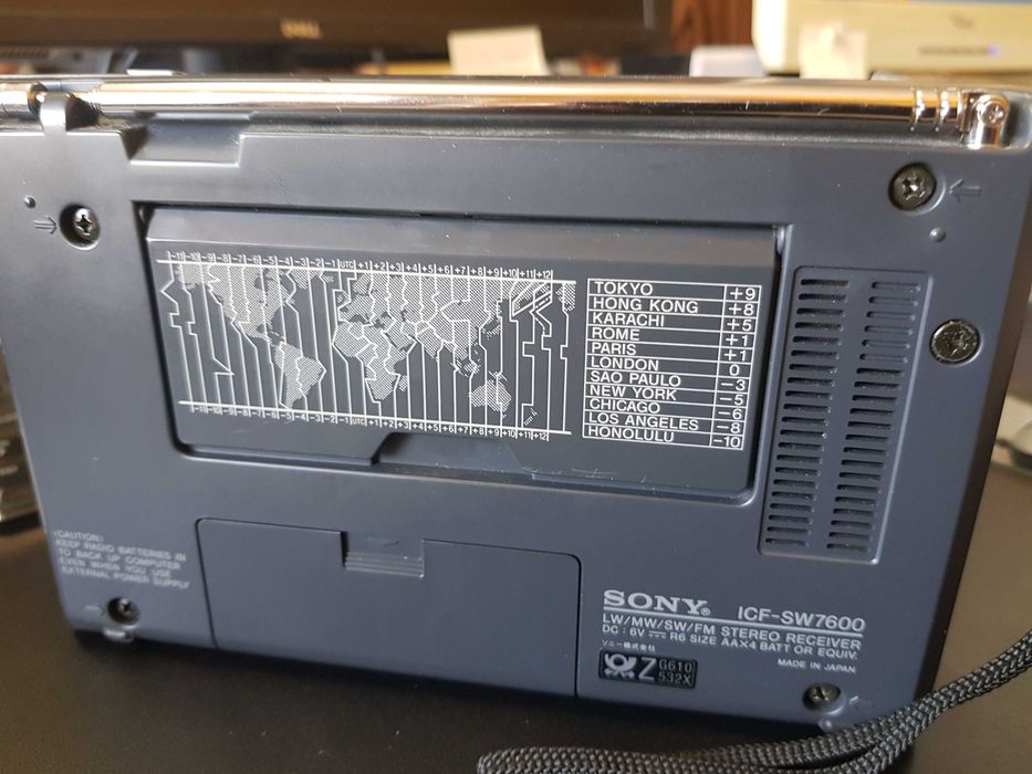 Sony ICF SW 7600 in cutie cu toate accesoriile  Nu trimit in tara