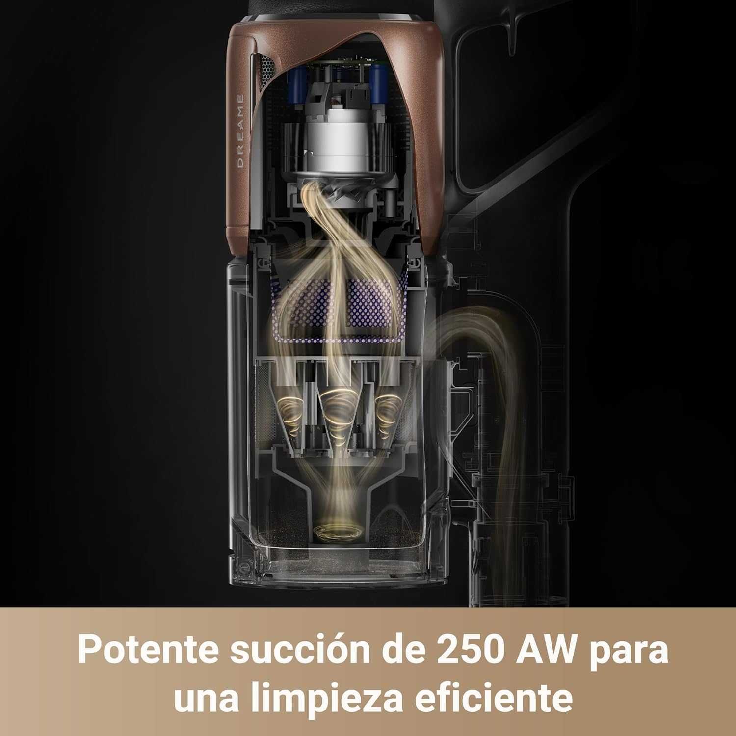 Вертикална прахосмукачка Dreame Z20 HEPA филтрация 250AW до 90 минути