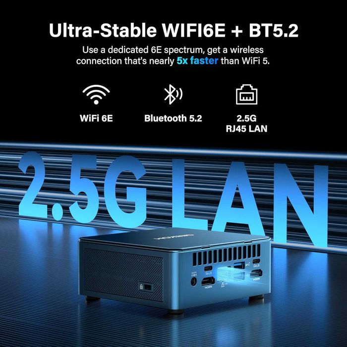 Мини Пк Mini Pc Geekom IT12 intel Core i7 12650H 32Gb DDR4 1TB SSD