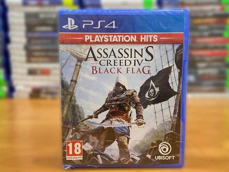 НОВЫЙ** Assassin's Creed IV: Black Flag PS4/PS5 Ассассин 4:Черный Флаг