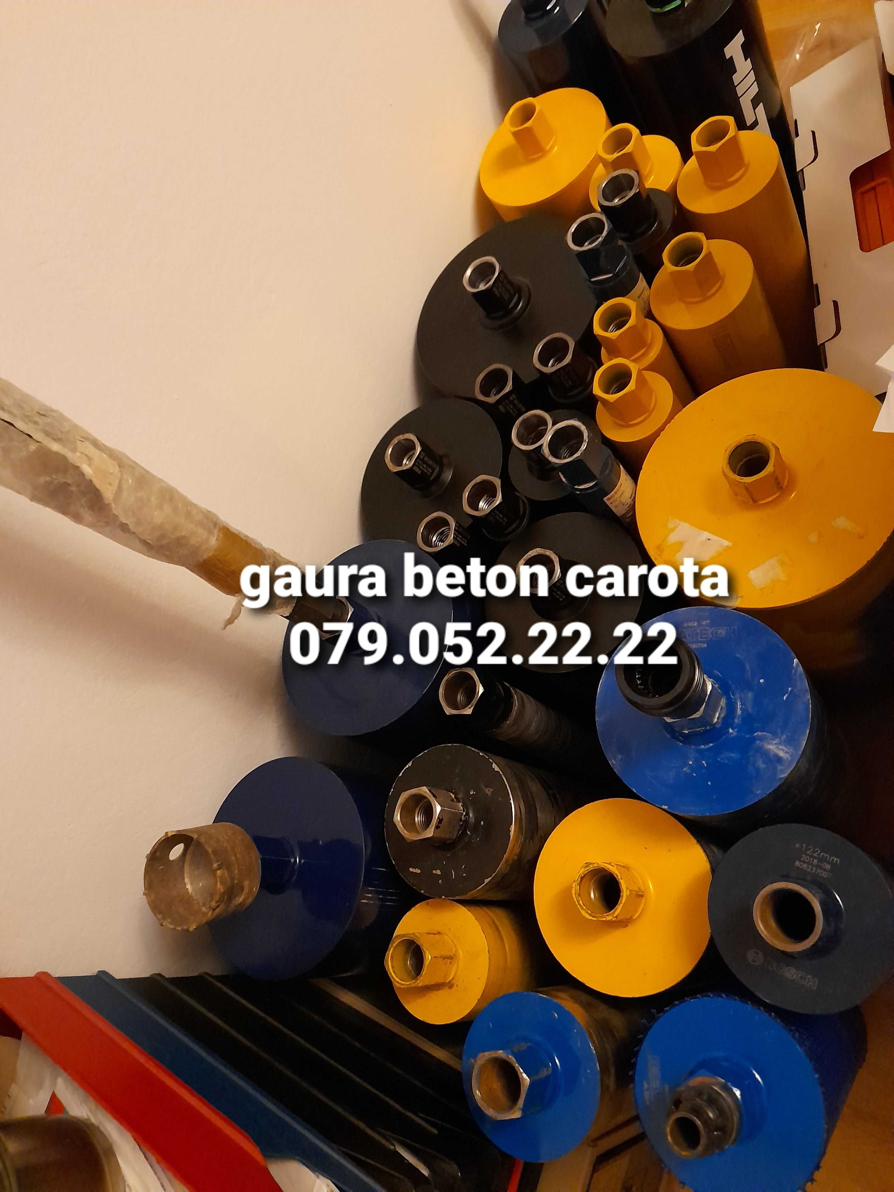 gaura hota,carotare beton,ventilatie,carota,horn,centrala,vid Ø380
