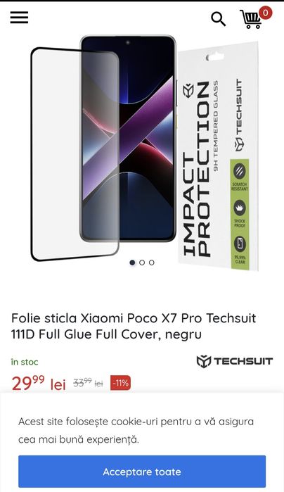 Folie de protectie Poco X7 Pro