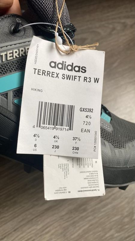 Туристически обувки Terrex Swift R3 W GX5392 Сив