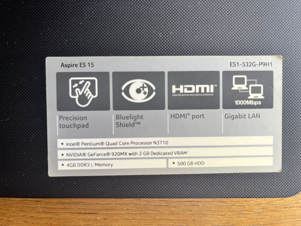 Ноутбук Acer Aspire