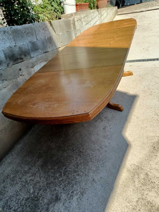 Masa extensibila din lemn  masiv 3m