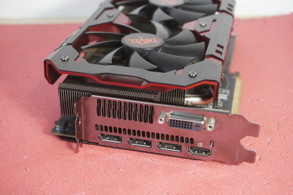 Видеокарта RX 580 8GB Red Devil Golden Sample 1425mhz core/ вкл ДДС