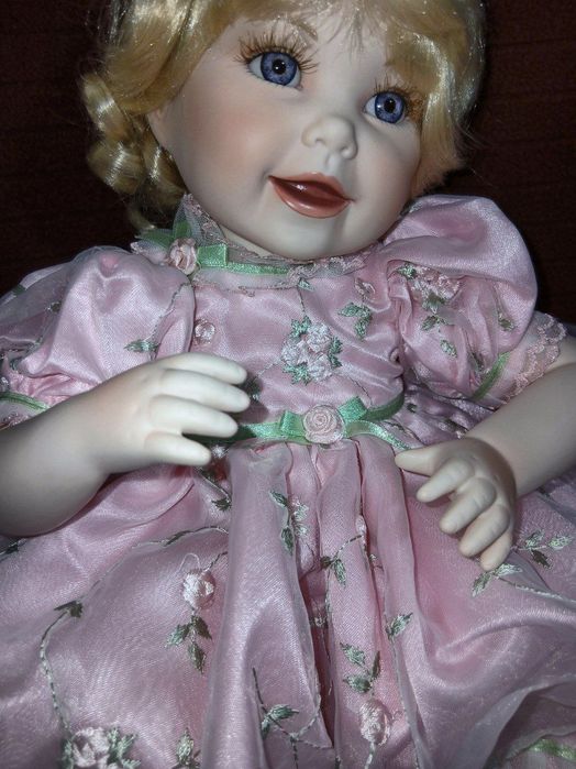 Из США, коллекционная фарфоровая кукла Crainlix (лимитированная серия)