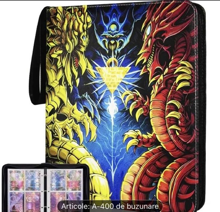 Album YU-GI-OH 400 buzunare