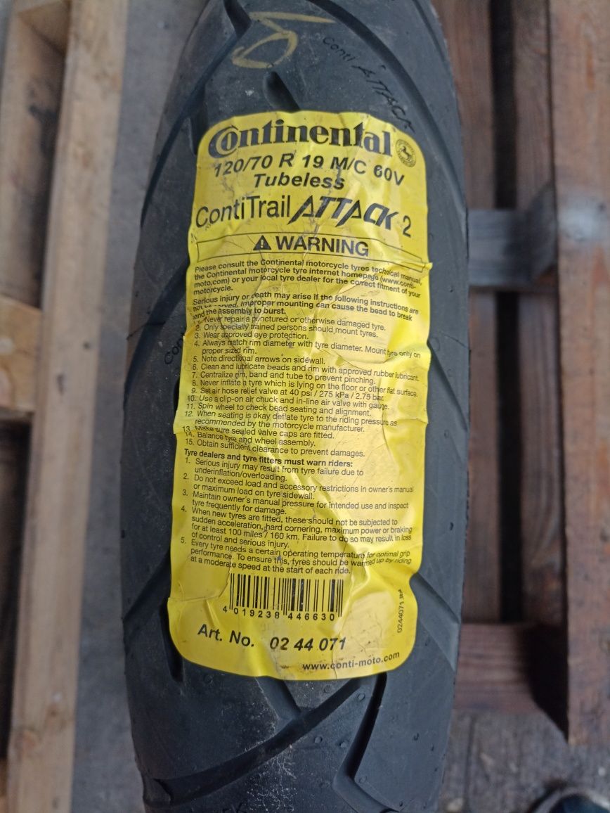 O anvelopa NOUA Continental 120/70 R19