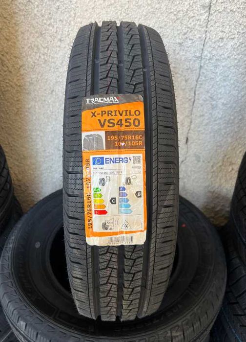 Нови зимни гуми TRACMAX 195/75 R16C с НОВ ДОТ 195/75/16