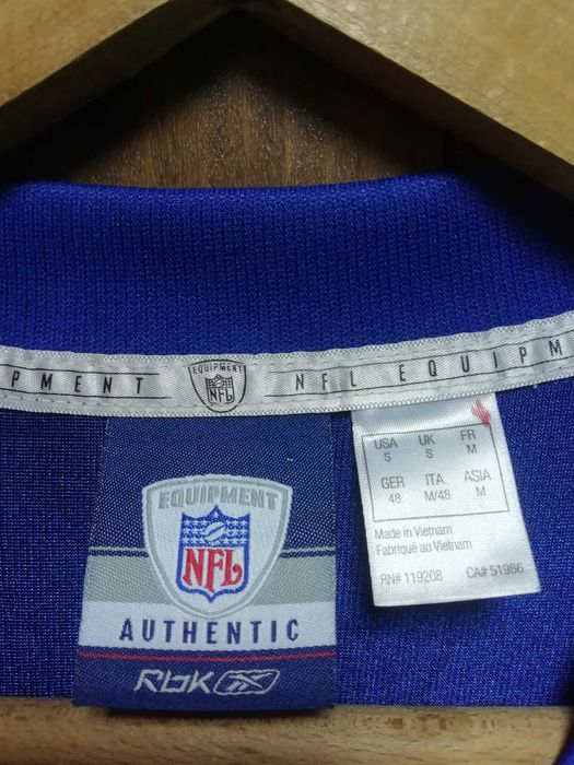New York Giants Manning #10 Reebok Jersey NFL оригинална тениска S/M