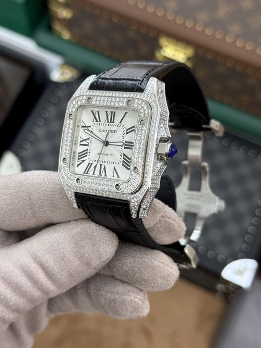 Cartier Santos 100 Diamond