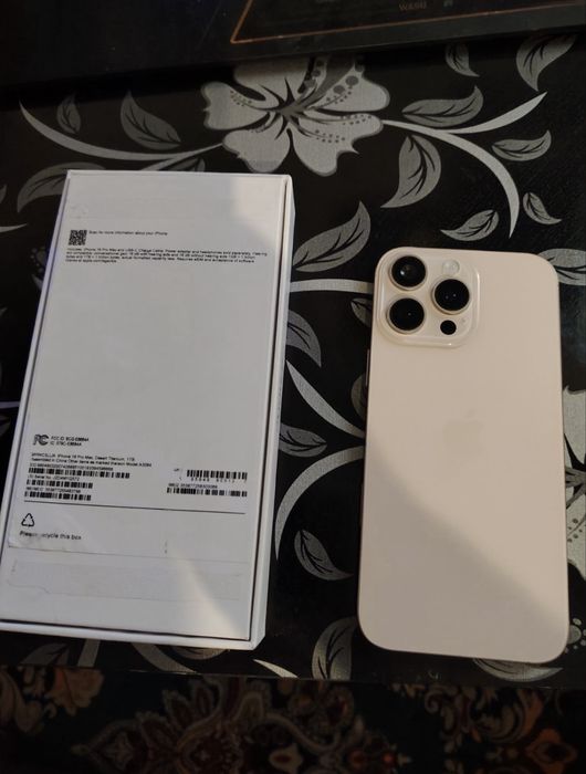 Ipone 16 pro max 256 gb