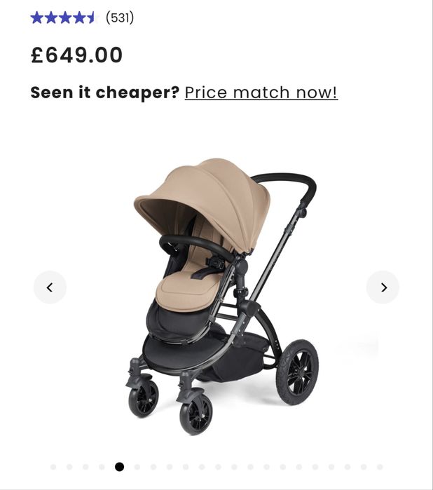 Carut bebe Ickle bubba 2 in 1
