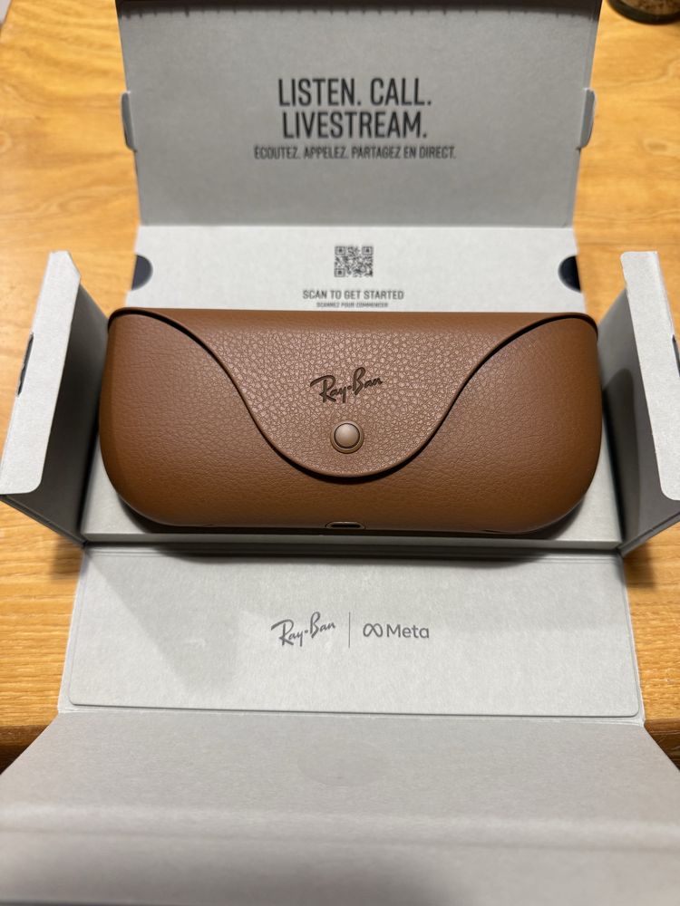 Ray Ban Wayfarer Transition Meta Gen2 Чисто Нови Очила с камера