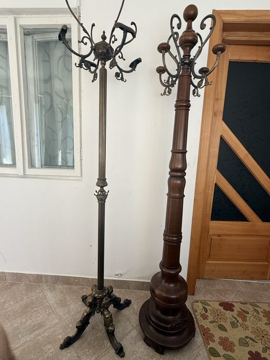 Cuiere Vintage Bronz si Lemn