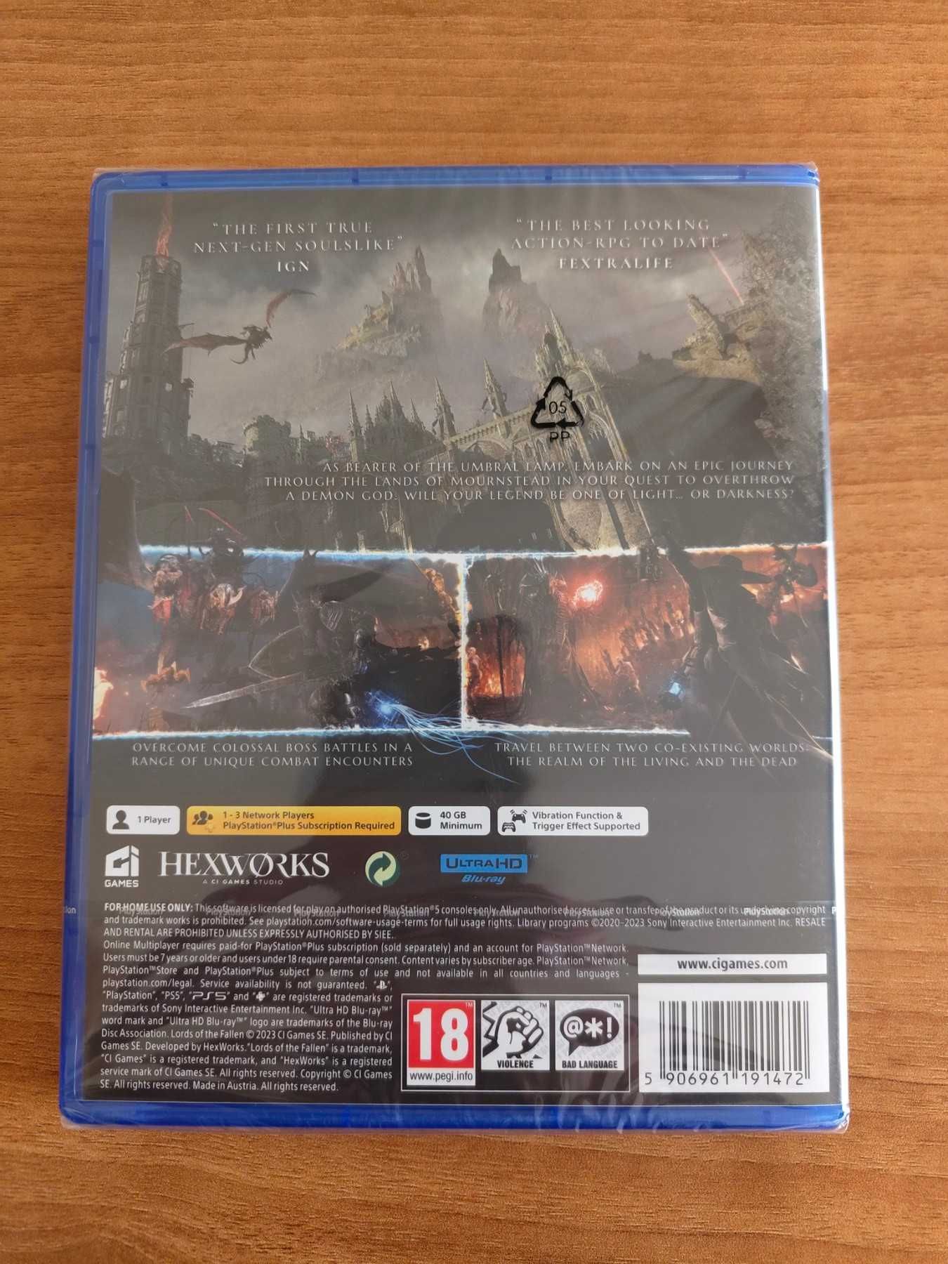 Lords of the Fallen PS5 - Чисто Нова