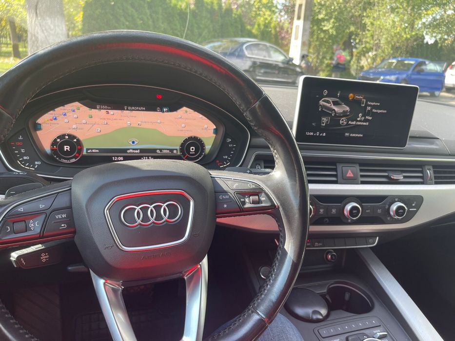 Audi A4 Avant, 2017 virtual cockpit