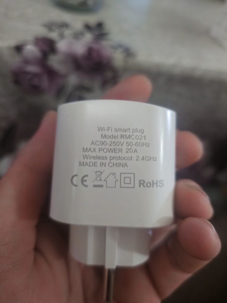 Смарт контакт wifi smart socket