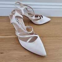 Sandale/ pantofi mireasa, ocazie ivory/ crem 39