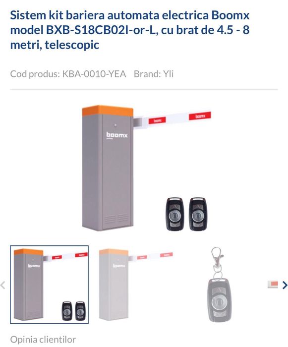 Bariera auto BOOMX brat 8 ml