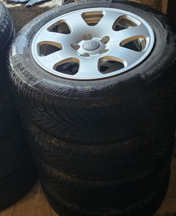 Продавам гуми с джанти 15