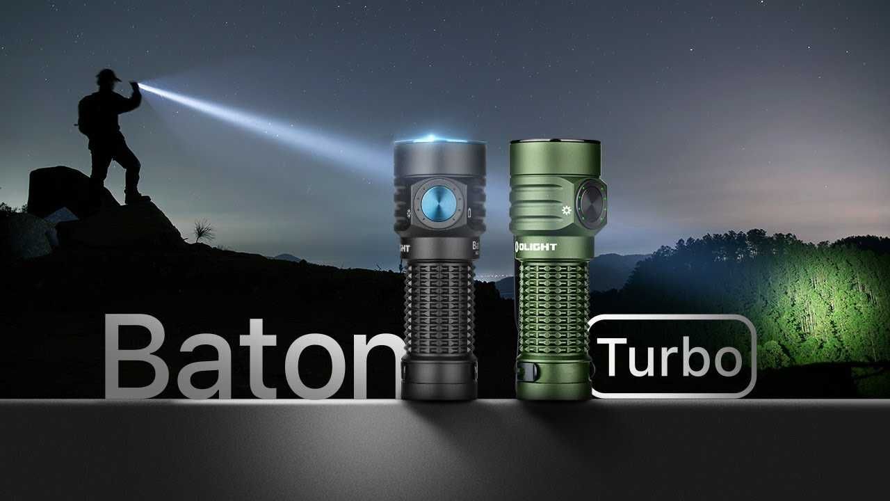 Lanterna led OLIGHT Baton Turbo 510 m, 1.000 lumeni